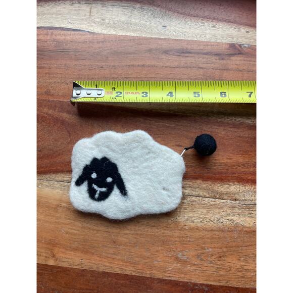 Handmade Sheep Coin Pouch Set - Picture 4 of 7